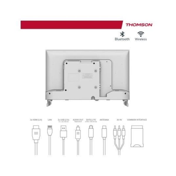 THOMSON 24HG2S14CW LED TV - Google TV - 12Volt - Vit