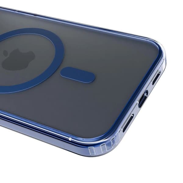 Coque 3mk Frosty MagCase för iPhone Air - Blå Blå