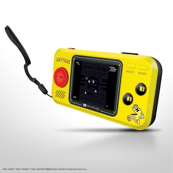 Bärbar konsol - My Arcade - Retro Handheld Pac-Man - Gul - Multiplattform Gul
