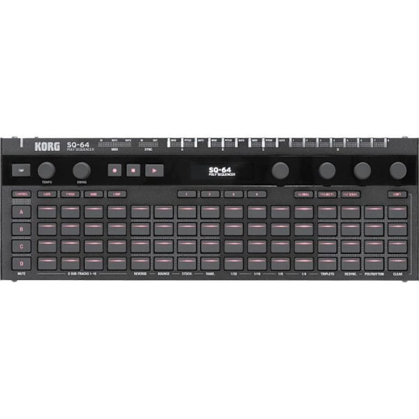 Synthesizer - KORG - SQ-64 - Black - Adult - Advanced