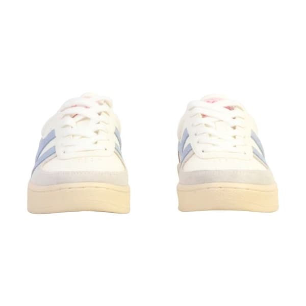 Basket Cuir Gola Grandslam Trident - Vit/Blå/Rosa Vit/Blå/Rosa 37