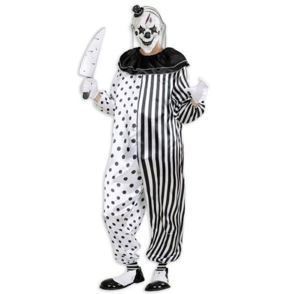 Pierrot the Killer jumpsuit - WIDMANN - storlek M - Vit - Vuxen - Halloween Ospecificerad