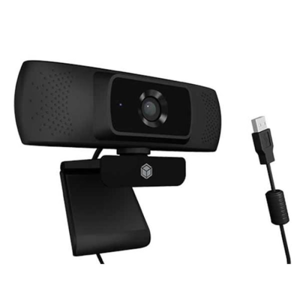 ICY BOX IB-CAM301-HD - 1080p webbkamera - 2 MP - stereomikrofon - USB