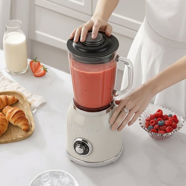 Blender vintage - SWEISS - MXV8 - 1,5 L - Beige beige
