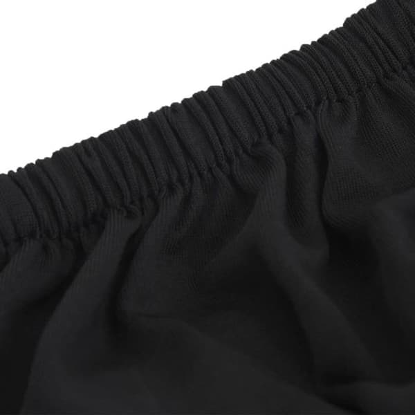 vidaXL Stretch Sofföverdrag 2-sits svart polyestertröja 332933 Svart