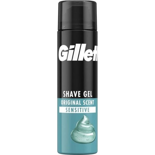 GILLETTE Gel för rakning Series Hydratant Sensitive 200ml
