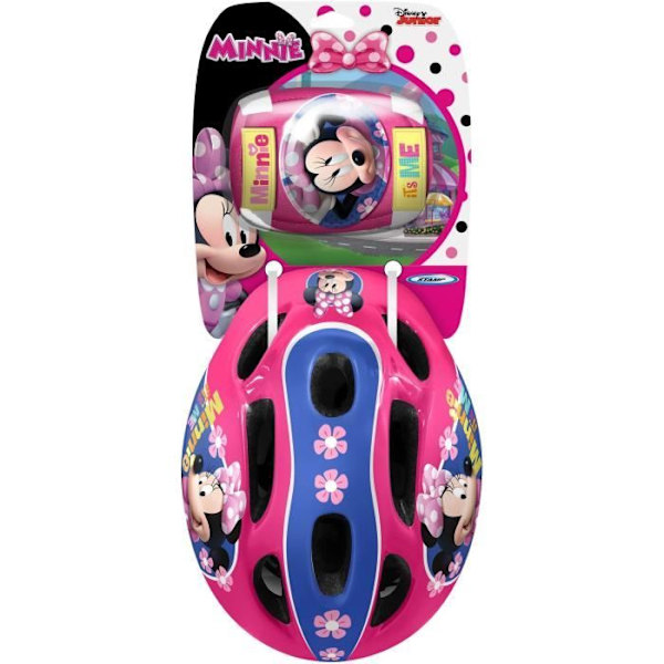 DISNEY MINNIE Combohjälm + knäskydd + armbågsskydd MINNIE DET ÄR MIG