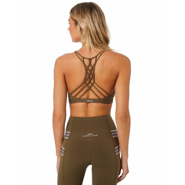 Sport-bh - Lorna jane sport-bh - W081902 - Gym Sport-bh för damer Safari XXS