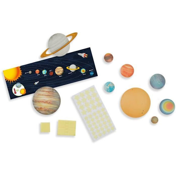 SES CREATIVE - Shiny Solar System Flerfärgad
