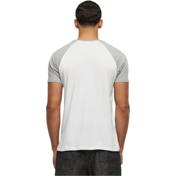 T-shirt Raglan - URBAN CLASSICS - Vit - Korta ärmar - 90% bomull - Regular passform Vit XXXXL