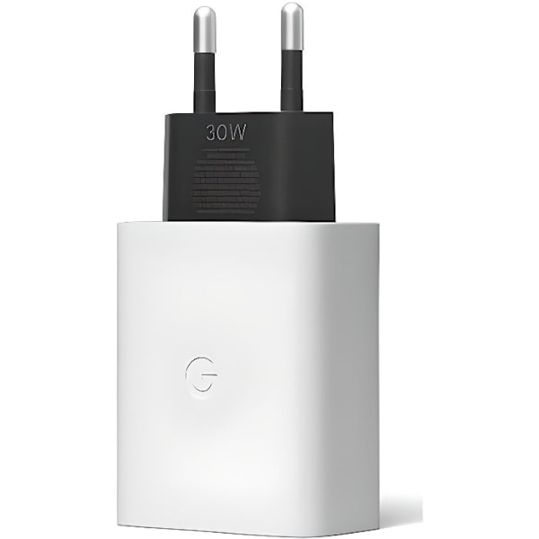 Google mobilladdare 30W USB-C nätladdare Vit