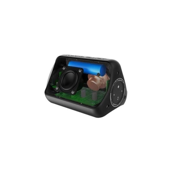 Monster® SuperStar? Bärbar högupplöst Bluetooth? Wireless 200 Speaker - Flerspråkig BT-högtalare - Svart 20,955000 Svart