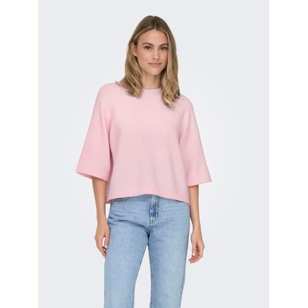 Blus med 3/4 ärm dam Only Simoni potpourri M