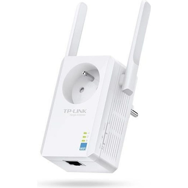 TP-LINK 300 Mbps Wi-Fi N Repeater med utdragbar kontakt -WA865RE