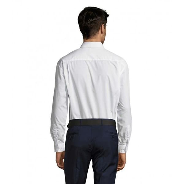Chemise Sol's Baltimore - medelblå medelblå S