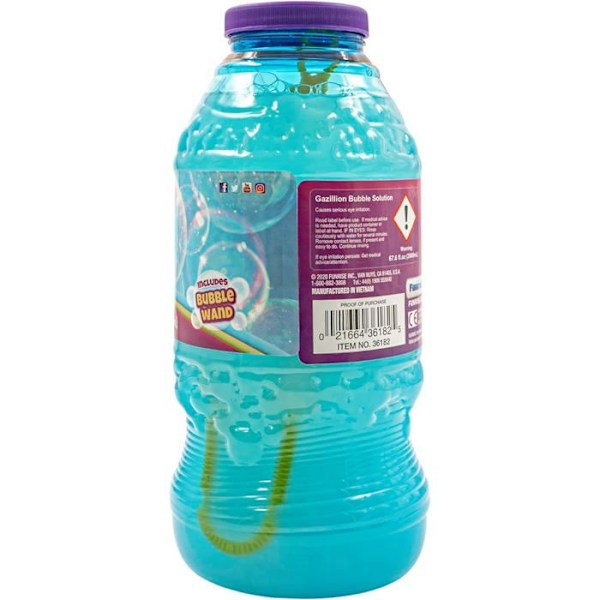 Gazillion Bubbles jätte bubbellösning - FUNRISE - 2L Jättebubblor 2 liter