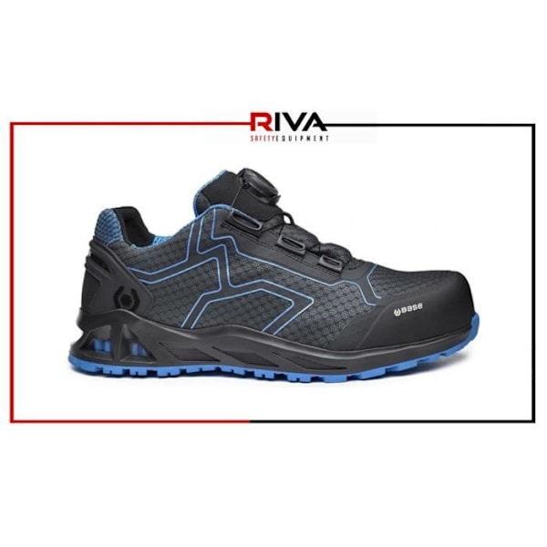 Arbetskor - Base Protection - K-Trek - Svart - S1P HRO SRC - Unisex Nero 41