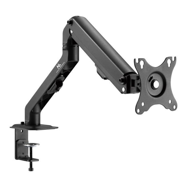 Monitorfäste - Svart - 17-27 tum - Tilt - Svängbar - Gasfjäder