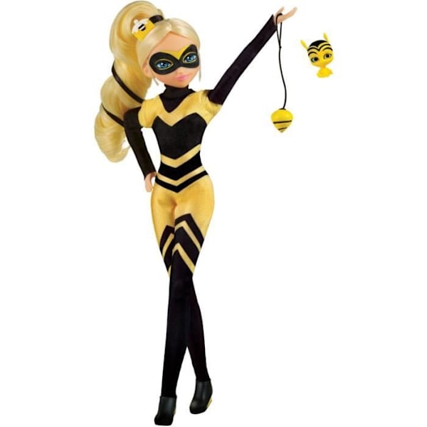 Miraculous Ladybug - 26 cm modedocka: Queen Bee - BANDAI Gul
