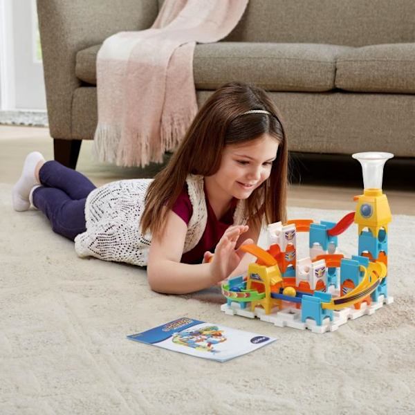 VTECH Marble Rush Discovery Set XS100 - 30 stycken och 3 MarbleMarbles ingår Flerfärgad