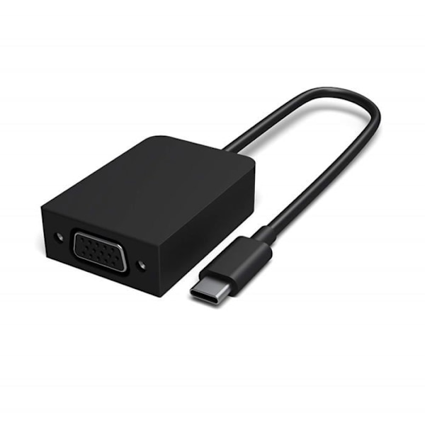 Videoadapter - Microsoft - USB-C till VGA - För Surface Book 2 - USB-C-kontakt - Färg Svart Svart