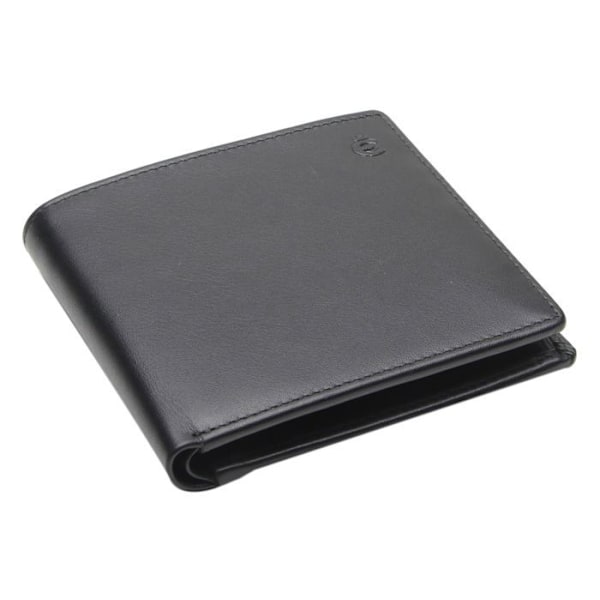 Plånbok - Esquire - Logotyp Billfold Plånbok - Läder - RFID-skydd - Svart svart
