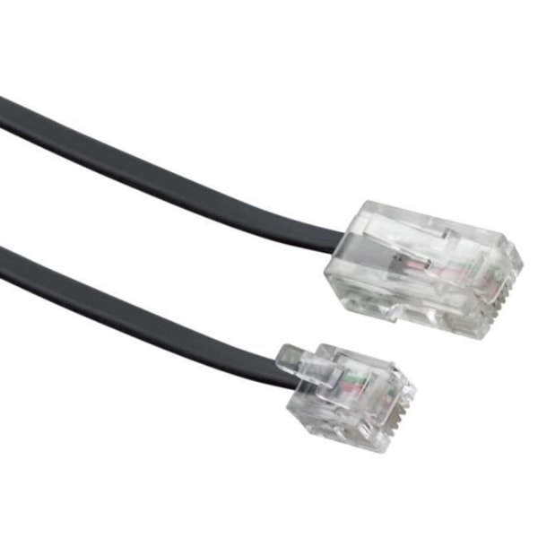 SCHWAIGER 6.0M RJ-11 - RJ-45 TELEFONKABEL 6M SVART (TAL6632 533)