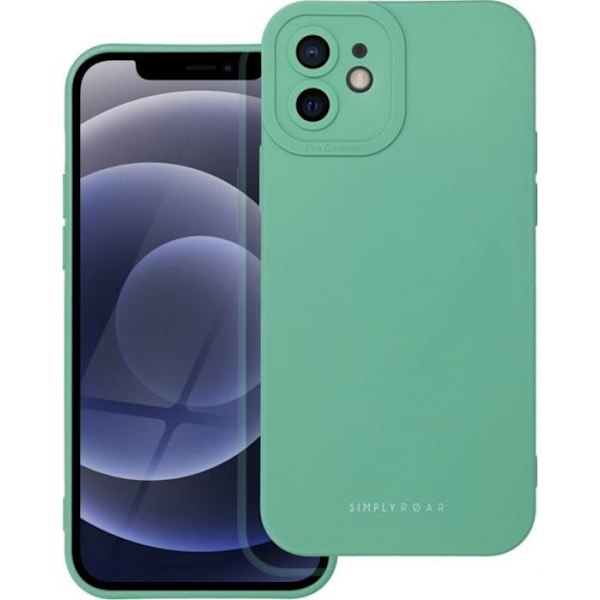 Hus för smartklocka - fodral för smartklocka - skal för smartklocka Roar Skal Luna - för iPhone 12 grön