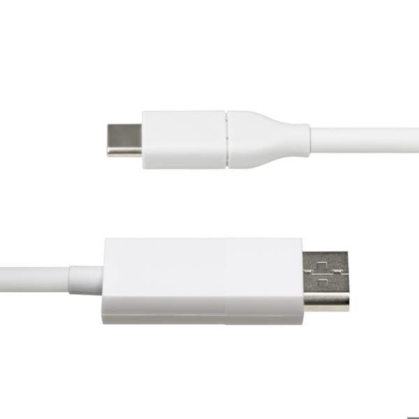 Videokabel - STARTECH - USB-C till DisplayPort - 4K 60Hz - 2m - Vit