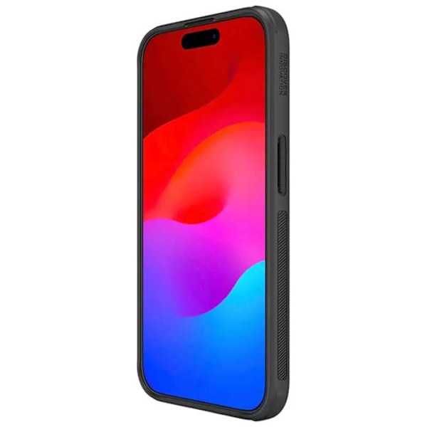 iPhone 15 Pro-fodral - Nillkin - Super Frosted Shield Pro - Vattentät IP68 - Stötskydd - Svart Svart
