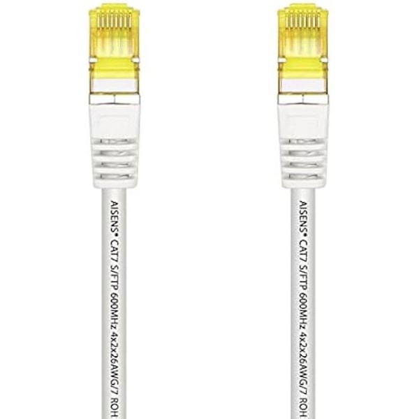 Nätverkskabel - AISENS - Cat.7 - 600 MHz - S/FTP - 1 m - RJ45 100% koppar