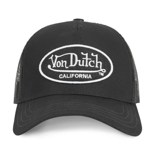 VON DUTCH Trucker Keps - TU Svart - Baseball visir - Främre märke Svart