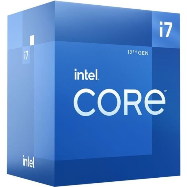 Processor - INTEL - Core i7-12700 - 25M Cache, upp till 4,90 GHz (BX8071512700)