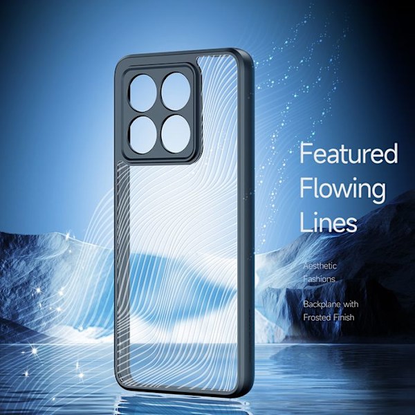 Coque för Xiaomi 14T Pro - Dux Ducis Aimo-serien - Svart svart