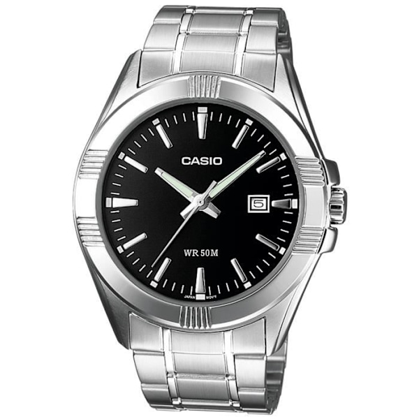 Klocka - Casio - MTP1308D-1A - Kvarts - Svart - Vattentålighet 5 Atm Svart