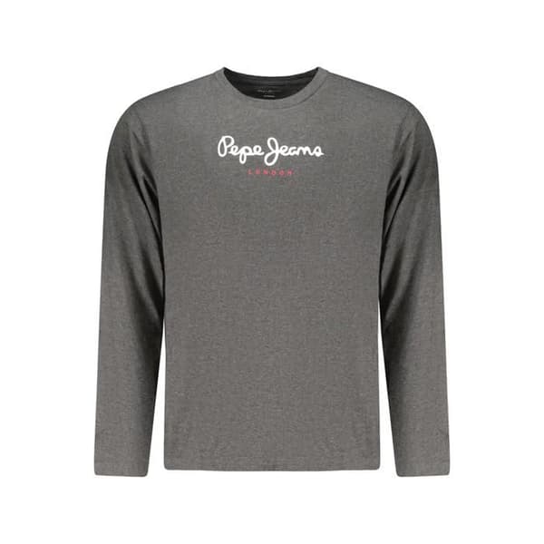 Pepe Jeans Eggo långärmad T-shirt - mörkgrå melange mörkgrå marmor M