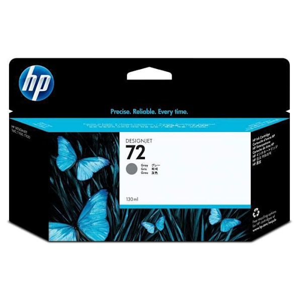 HP C9374A bläckpatron - 130 ml - Grå för T1100