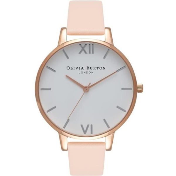 Klocka - OLIVIA BURTON - OB16BDW21 - 38mm - Rosa läder - Analog Rosa