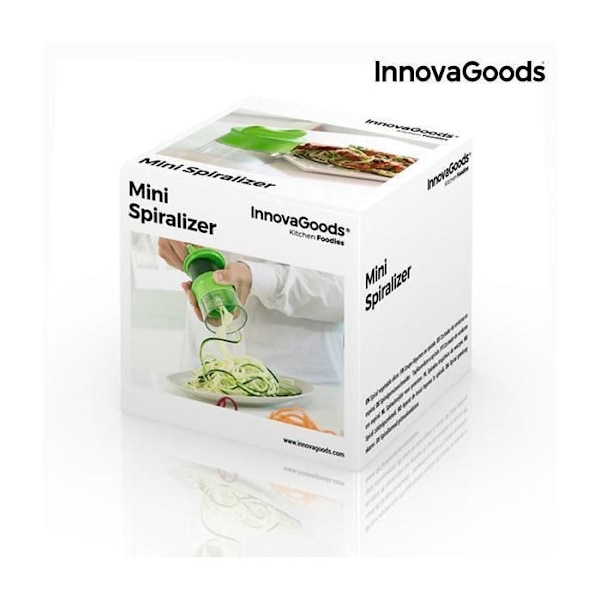Grönsaksskärare - InnovaGoods - Mini Spiralicer - ABS - Rostfritt stål - Modern design