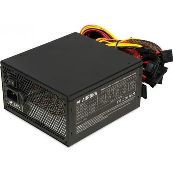 PC strömförsörjning IBOX AURORA 500W (ZIA500W14CMBOX)