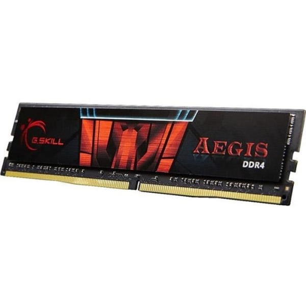 GSKILL - PC RAM-minne - Aegis - 8Go - 2400 Mhz - DDR4 - CAS 15 (F4-2400C15S-8GIS)