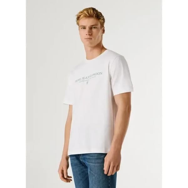 T-shirt Pepe Jeans - vit vit M
