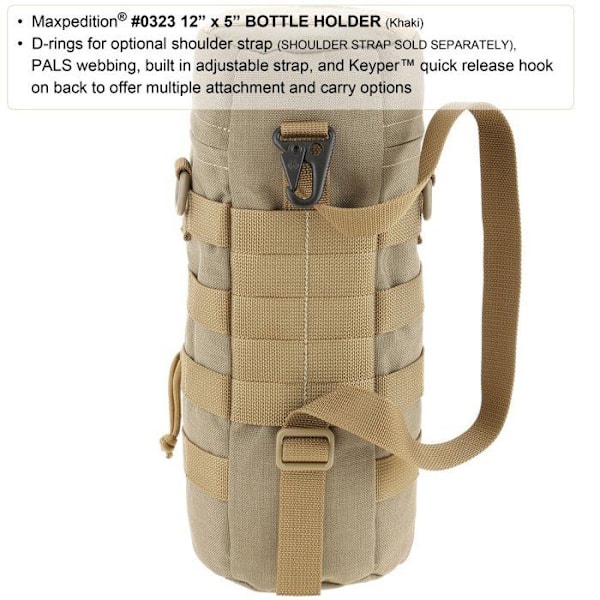 Maxpedition - MX323K-BRK - Flaskhållare Kaki
