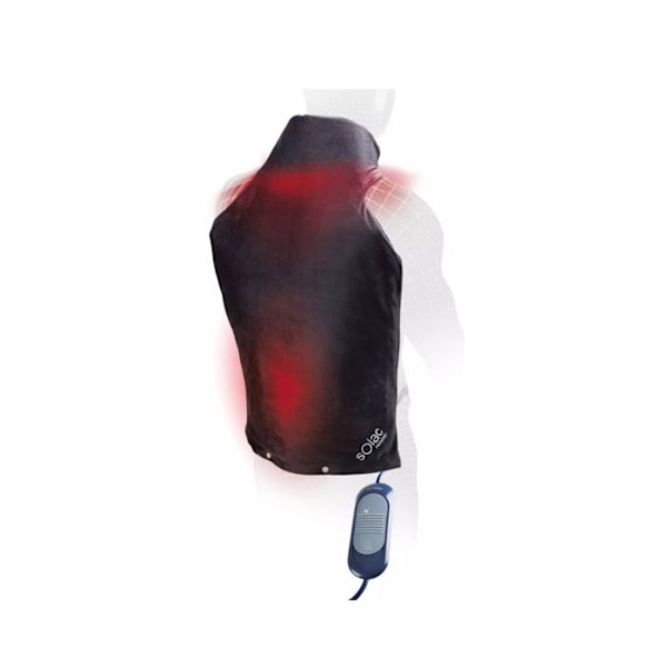 Värmekudde - Solac - CT8696 - 100W - Svart - Ergonomisk Svart