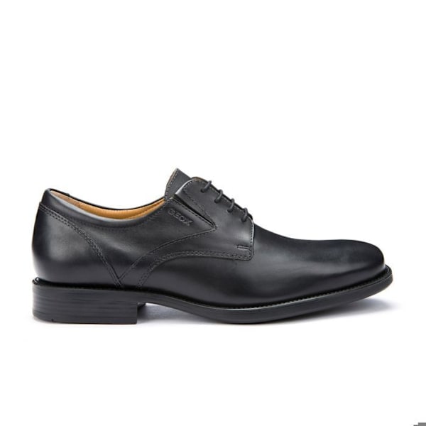 Derbie - Geox - Federico - Läder av full korn - Gummisulor - F/W 2023 svart 43 1/2