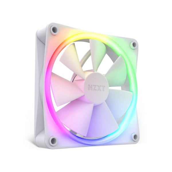RGB-fläkt - NZXT - F120 - 120 mm - Avancerad anpassning - Tyst kylning