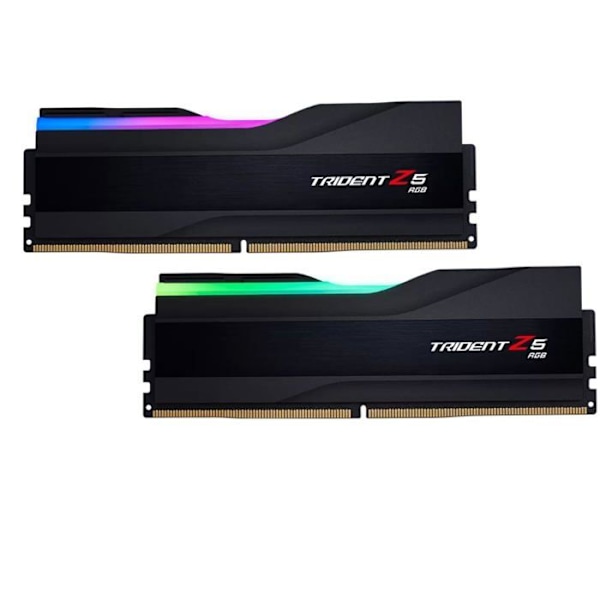 Trident G.SKILL RAM med RGB, DDR5, 32 GB, 6000 MHz, CL36 (F5-6000J3636F16GX2- TZ5RK)