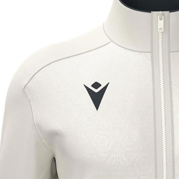 Macron Poseidon träningsjacka - off white/kolgrå off white/anthracite XXS