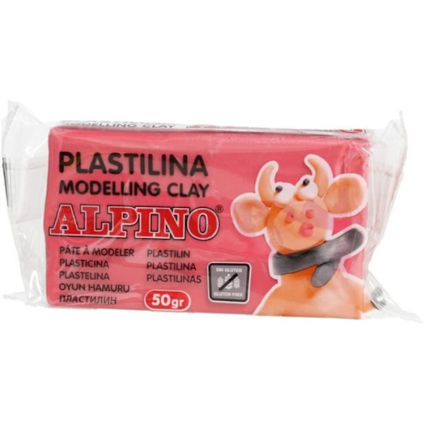 Alpino modelllera 50 gram brun