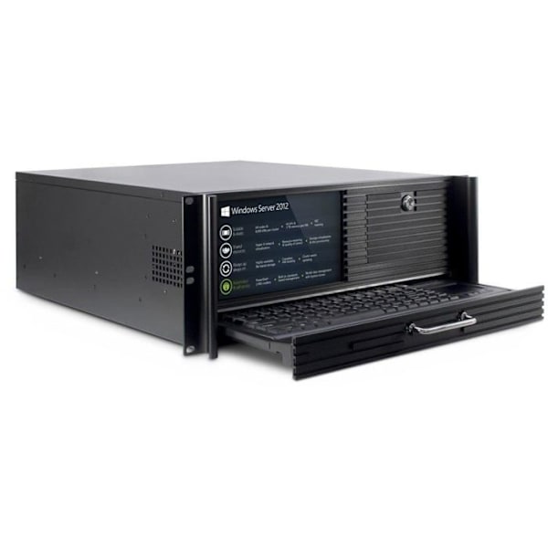 Inter-Tech 4U-4452-TFT Svart